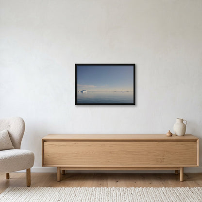 Disko Bay #2 — 60×40cm, 24×16" Black Frame