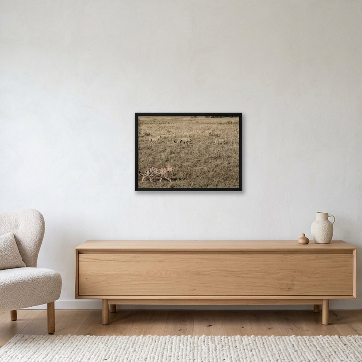 Animal Kingdom #5 — 59×42cm, 23×17" Black Frame