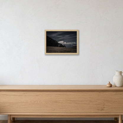 Ilulissat Landscape #8 — A4 (30×21cm, 12×8") Oak Frame