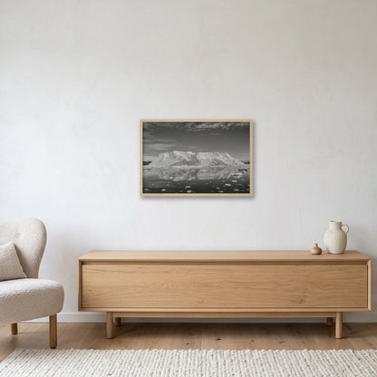 Disko Bay #9 — 60×40cm, 24×16" Oak Frame