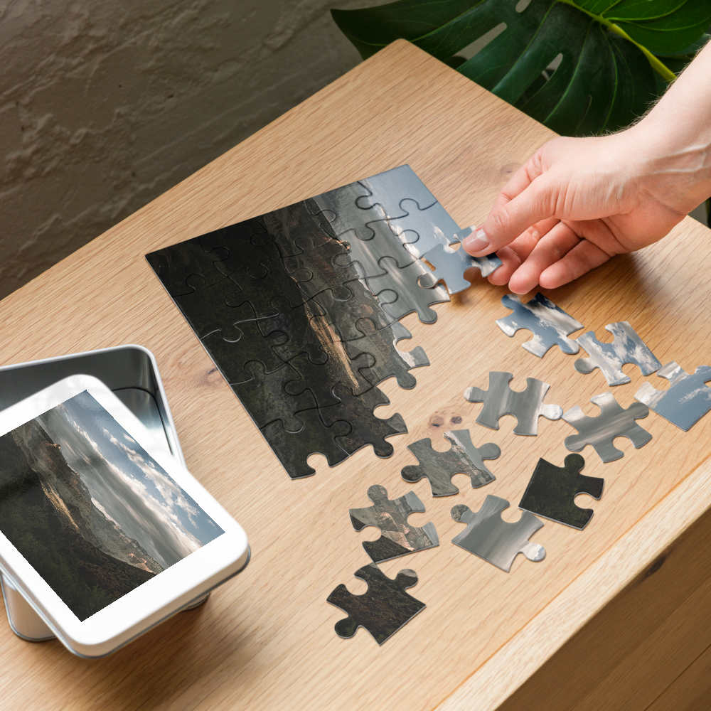 Grand Canyon Clouds Jigsaw Puzzle — front view