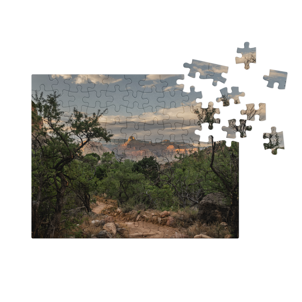 Grand Canyon Trail Jigsaw Puzzle — front view