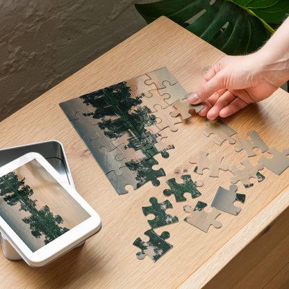 Chicago Reflections Jigsaw Puzzle — front view