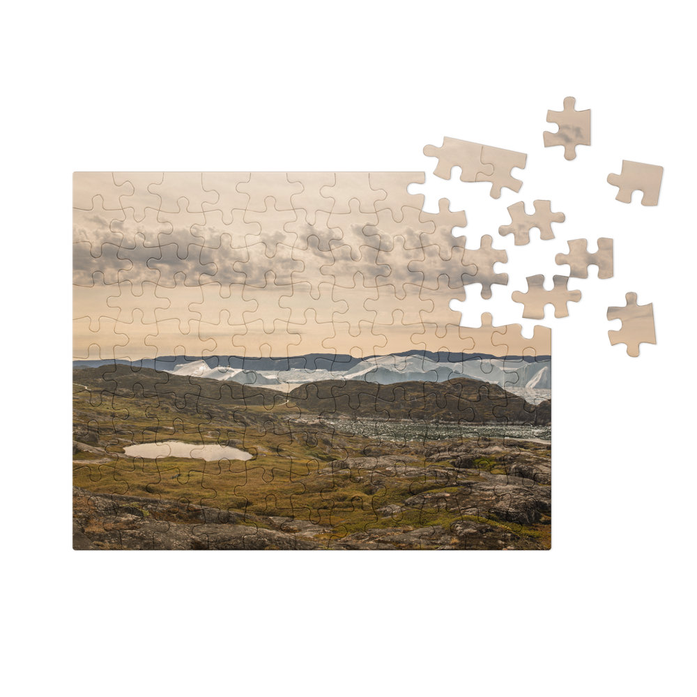Disko Bay Tundra Jigsaw Puzzle — front view