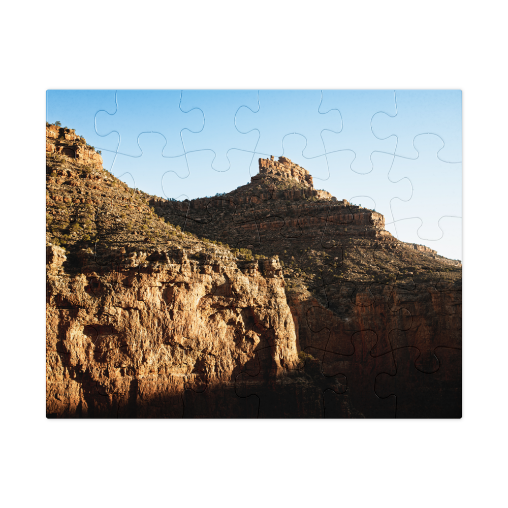 Grand Canyon Golden Cliffs Jigsaw Puzzle — front view