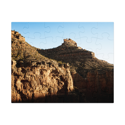 Grand Canyon Golden Cliffs Jigsaw Puzzle — front view