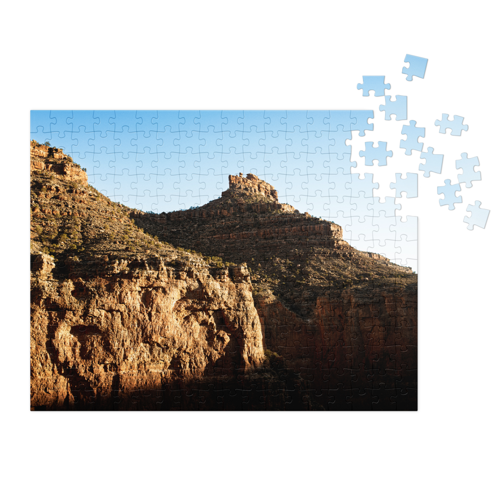 Grand Canyon Golden Cliffs Jigsaw Puzzle — front view