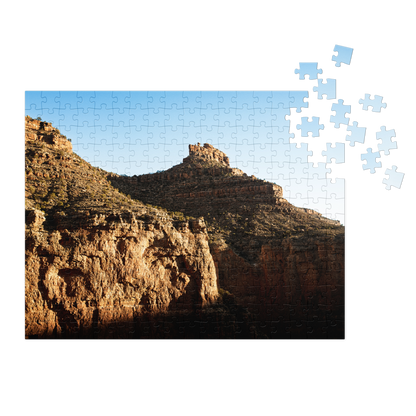Grand Canyon Golden Cliffs Jigsaw Puzzle — front view
