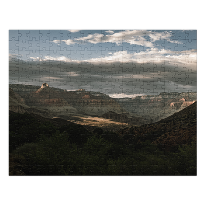 Grand Canyon Clouds Jigsaw Puzzle with storage tin