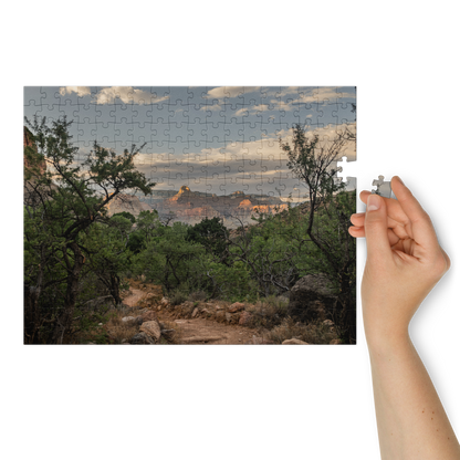 Grand Canyon Trail Jigsaw Puzzle — front view