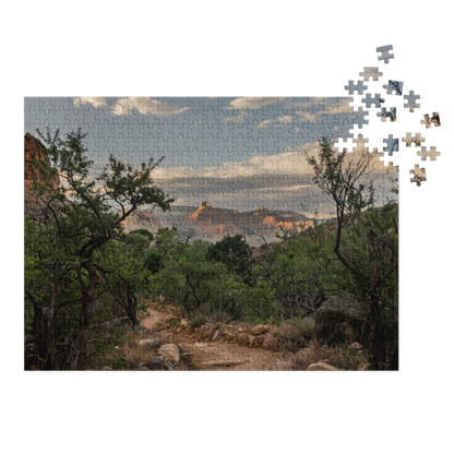 Grand Canyon Trail Jigsaw Puzzle — front view