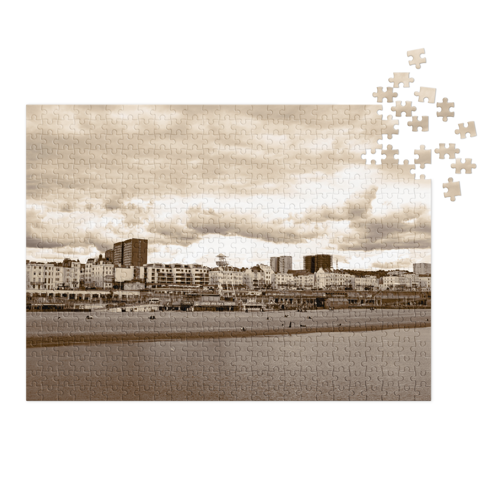 Brighton Seafront Jigsaw Puzzle — front view
