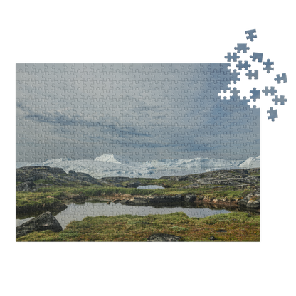 Disko Bay Pools Jigsaw Puzzle — front view