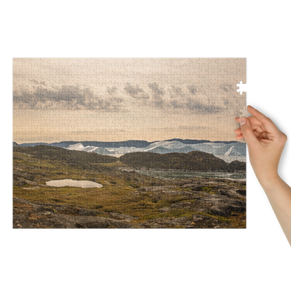 Disko Bay Tundra Jigsaw Puzzle — front view