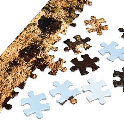 Grand Canyon Golden Cliffs Jigsaw Puzzle — detail view