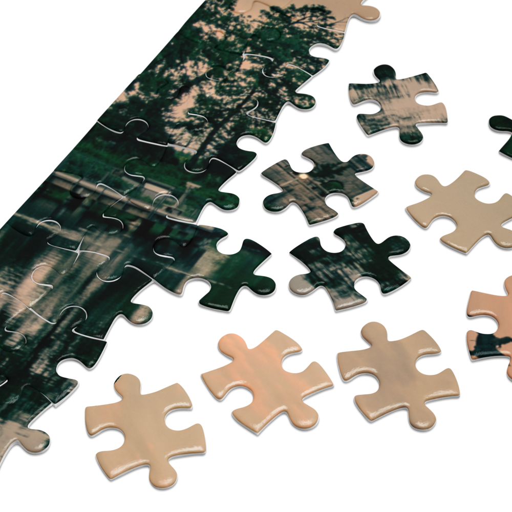 Chicago Reflections Jigsaw Puzzle — detail view