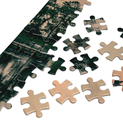Chicago Reflections Jigsaw Puzzle — detail view