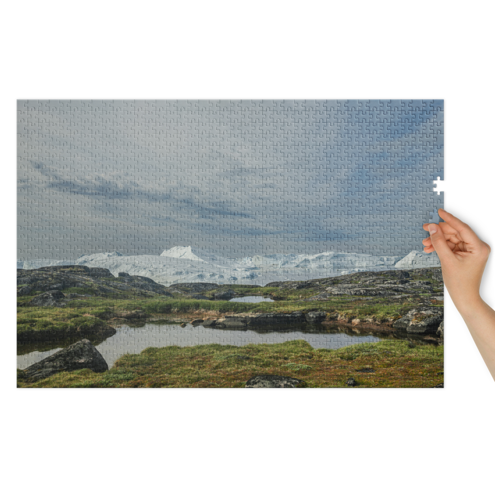 Disko Bay Pools Jigsaw Puzzle — front view