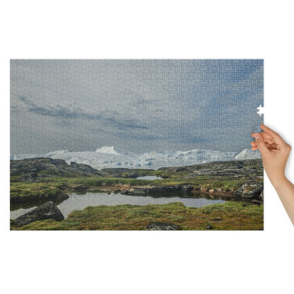 Disko Bay Pools Jigsaw Puzzle — front view