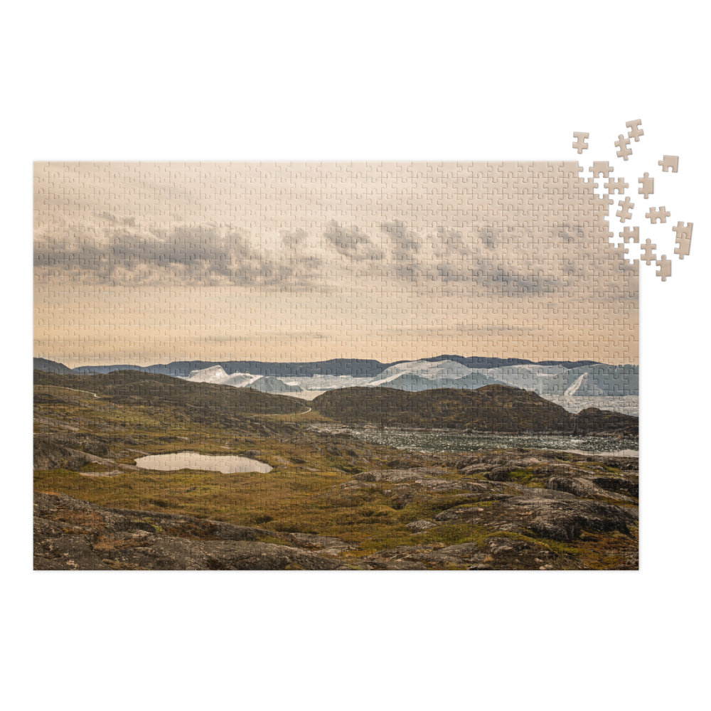 Disko Bay Tundra Jigsaw Puzzle — front view