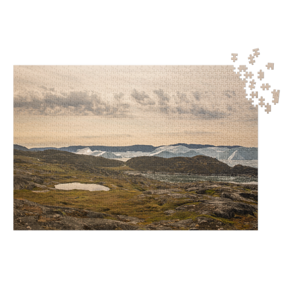 Disko Bay Tundra Jigsaw Puzzle — front view