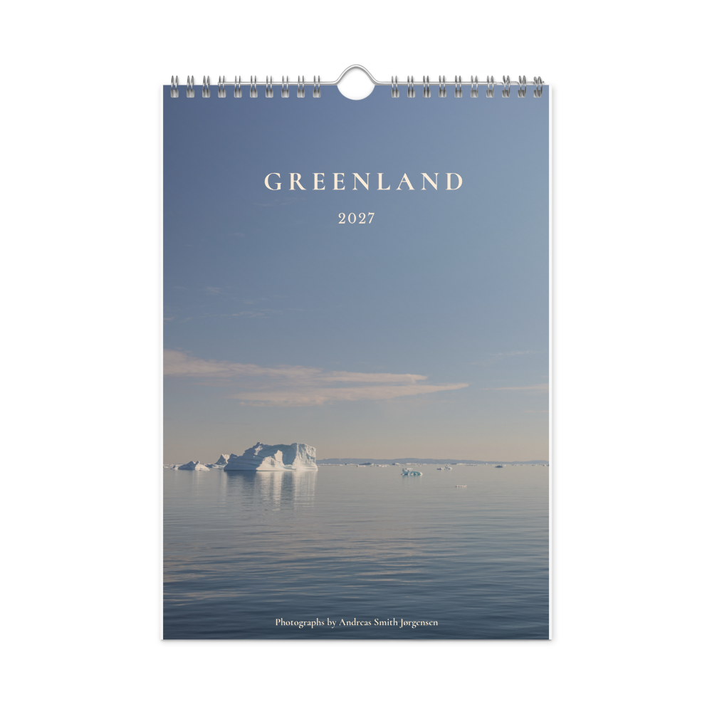 2027 Wall Calendar — Greenland, front cover